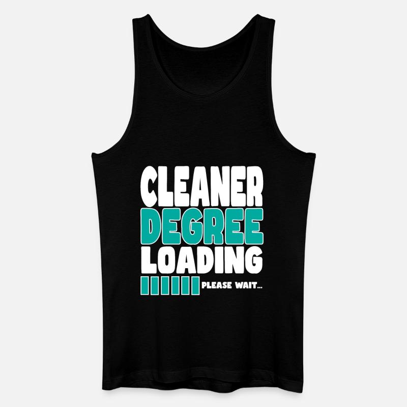 Cleaner loads training - Men’s Organic Tank Top - black