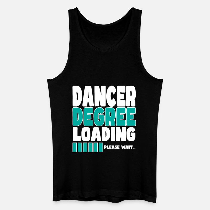 Dancer invites training - Men’s Organic Tank Top - black