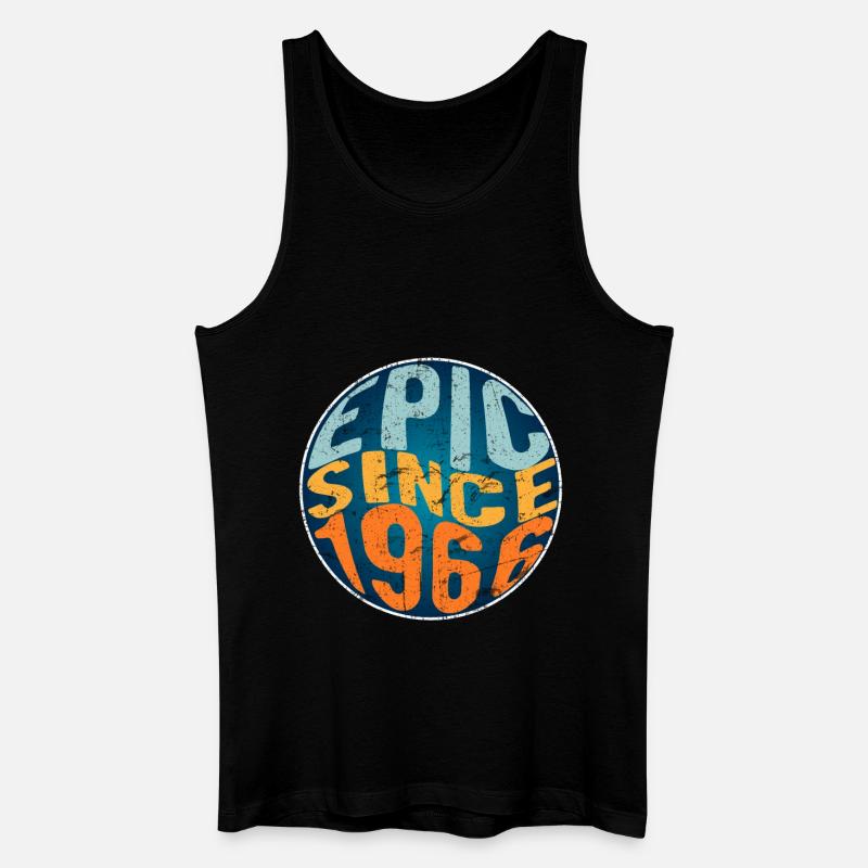 Epic since 1966 - Men’s Organic Tank Top - black