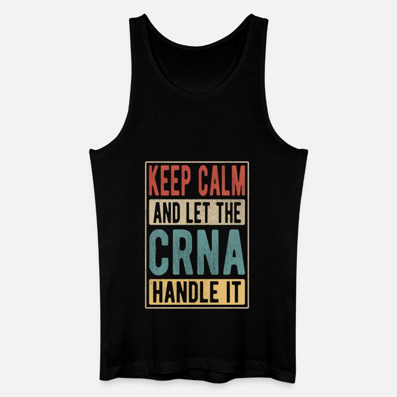 Crna Retro Geschenk - Männer Bio Tank Top - Schwarz