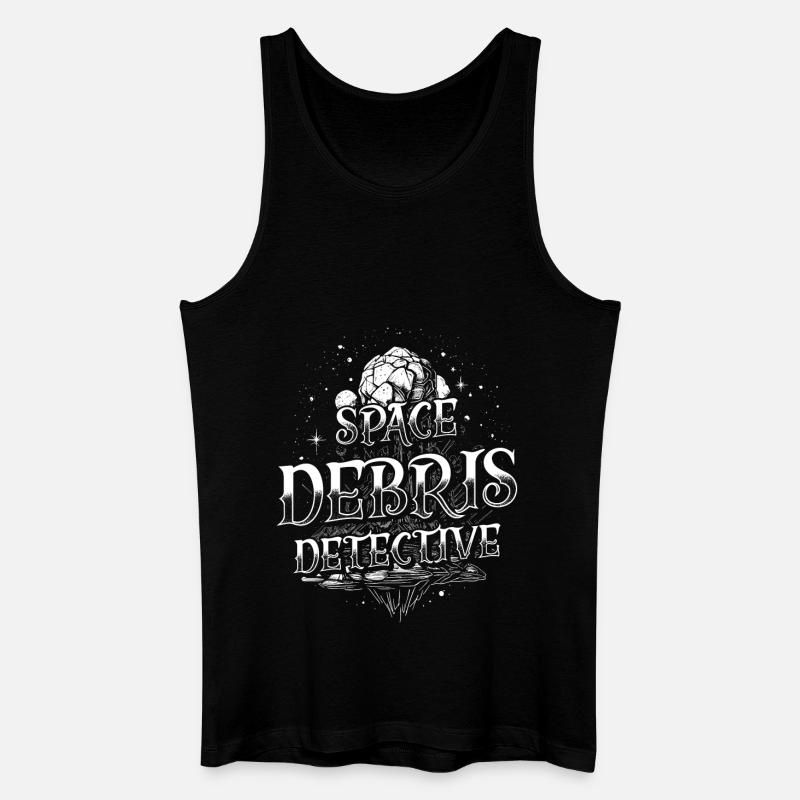 Meteoritenjäger Meteoritenjagd - Männer Bio Tank Top - Schwarz
