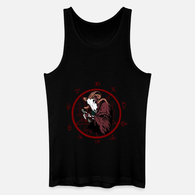 Alchemist der Hölle - Männer Bio Tank Top - Schwarz