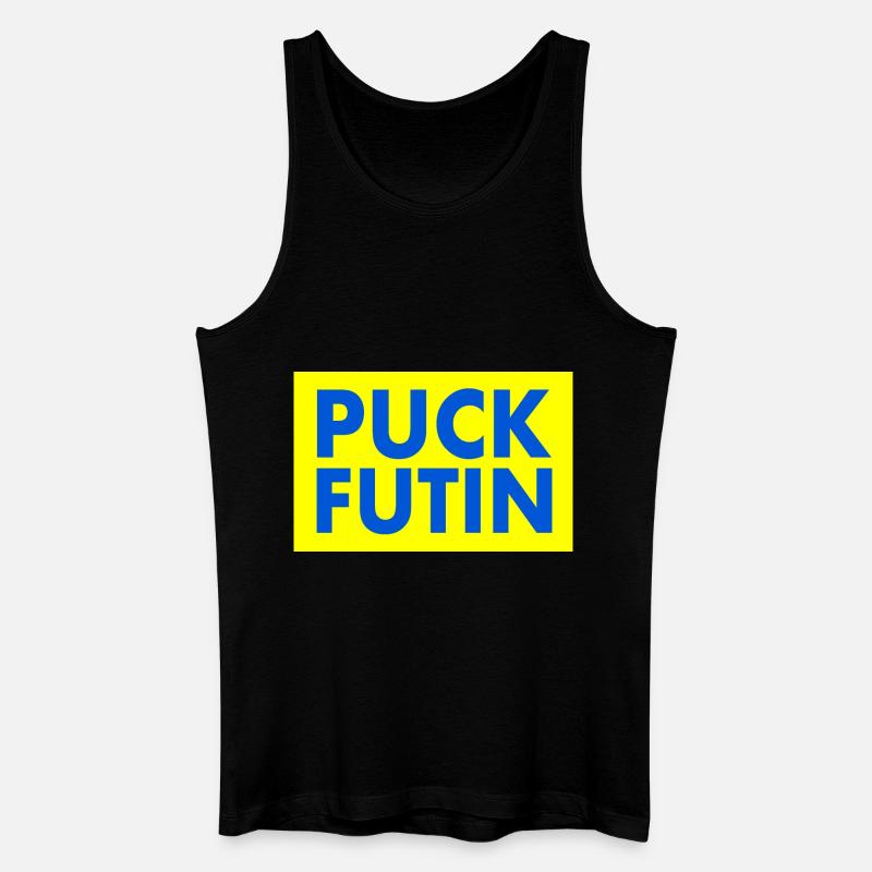 Fck ptn - Männer Bio Tank Top - Schwarz