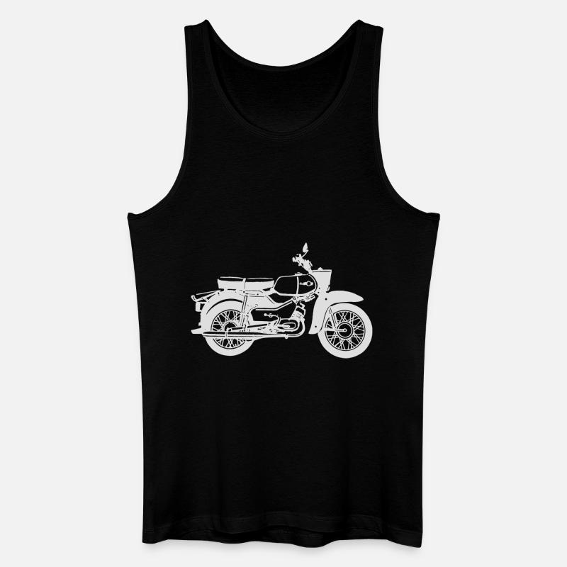 Simson Sperber - Männer Bio Tank Top - Schwarz