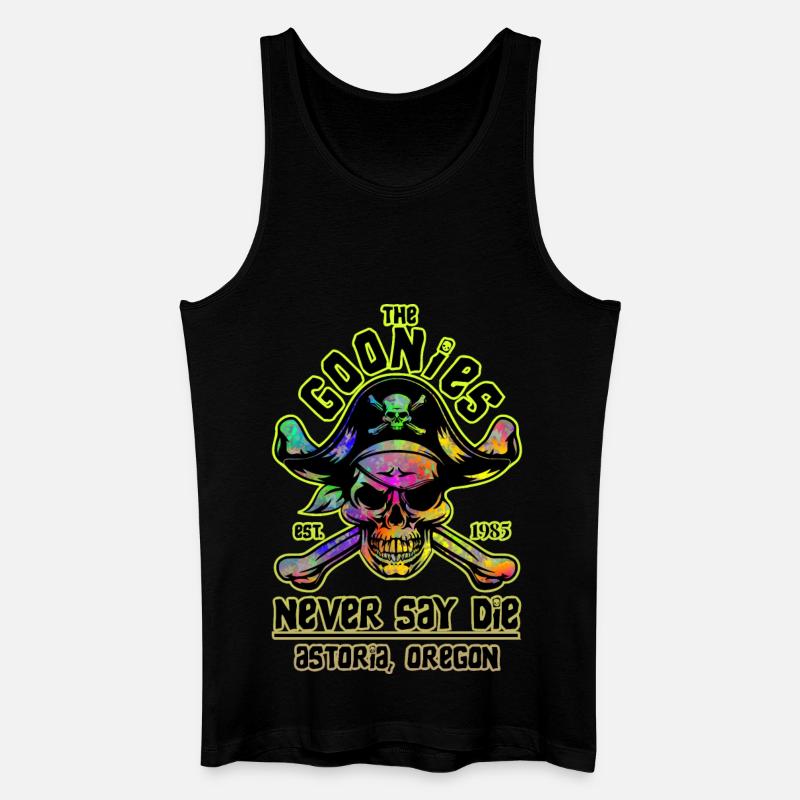 THE GOONIES 6 - Männer Bio Tank Top - Schwarz