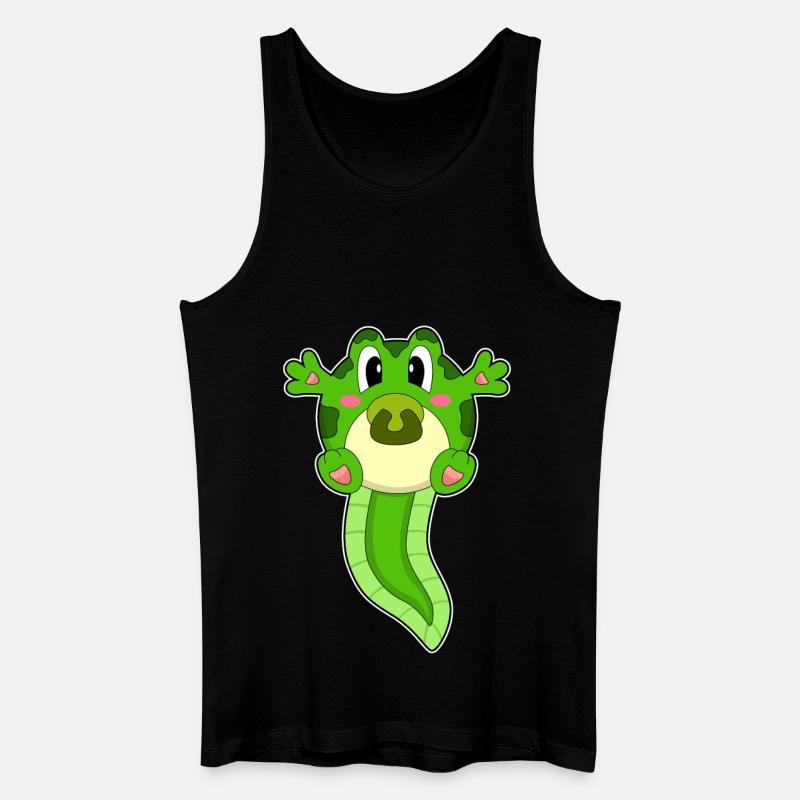 Frosch Baby Schnuller - Männer Bio Tank Top - Schwarz