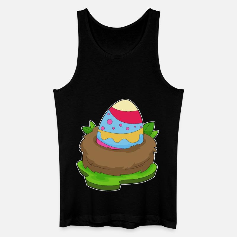 Easter Easter Egg Nest - Men’s Organic Tank Top - black