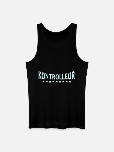 Controller + Dein Text - Men’s Organic Tank Top - black