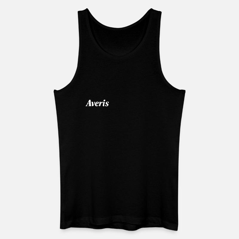 Averis Pullover  - Männer Bio Tank Top - Schwarz