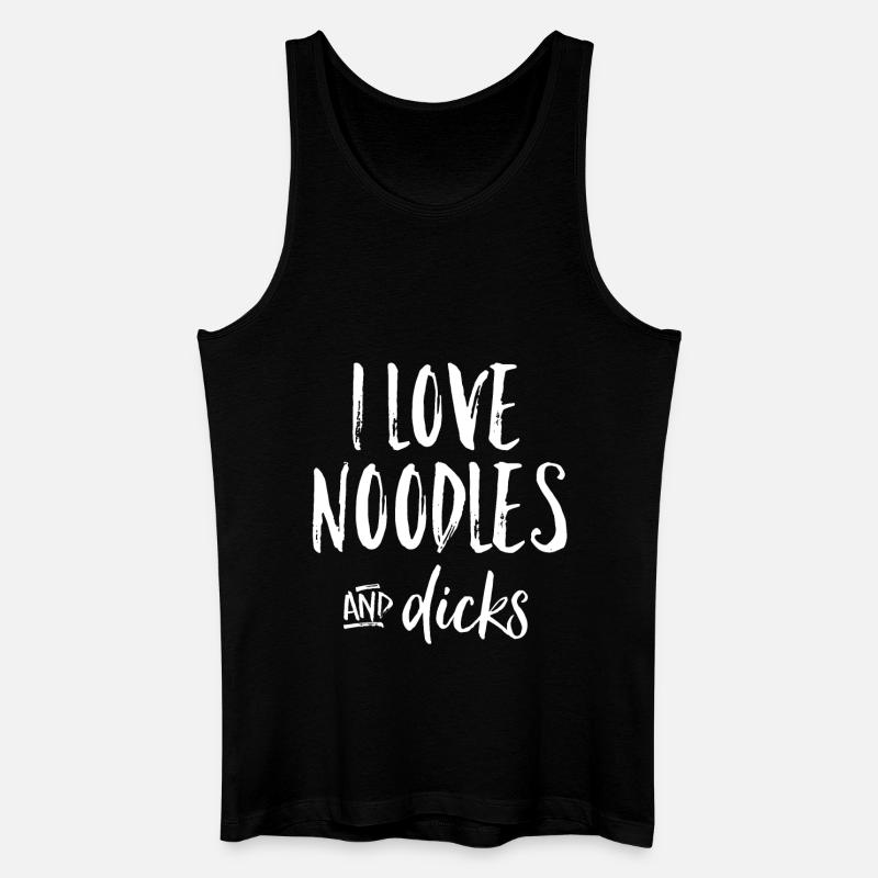 Versauter Spruch - Männer Bio Tank Top - Schwarz