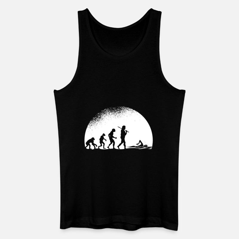 Evolution Swimming - Men’s Organic Tank Top - black