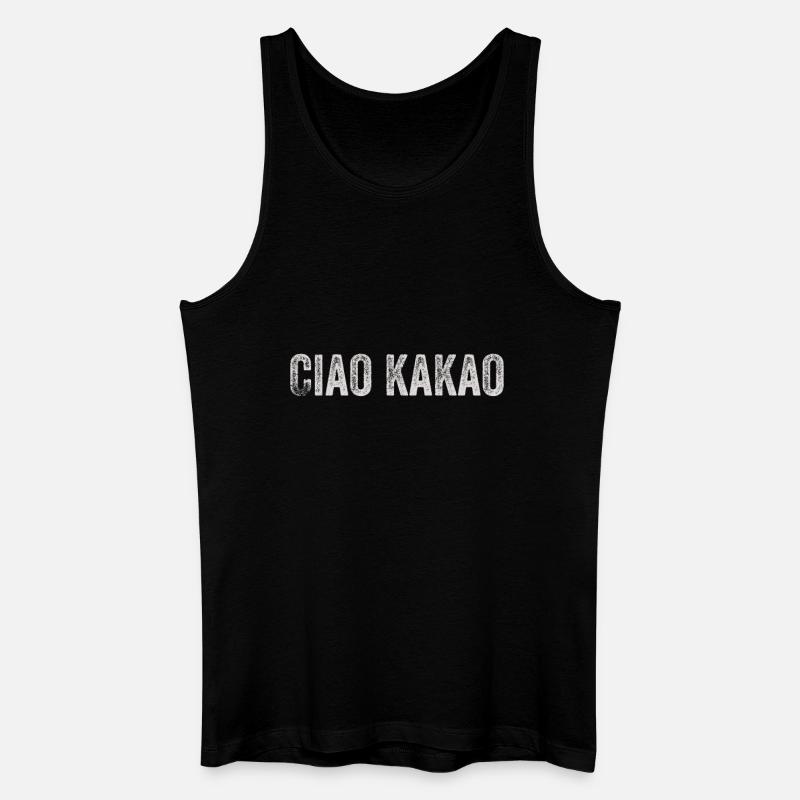 Ciao Kakao - Männer Bio Tank Top - Schwarz