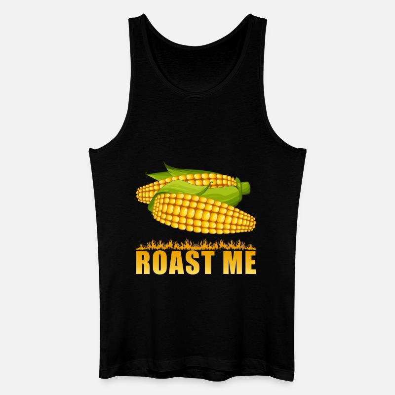 Mais - Männer Bio Tank Top - Schwarz