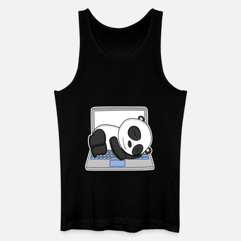 Computer Nerd Programmierer Herren Geschenk - Männer Bio Tank Top - Schwarz