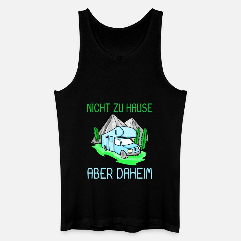 Wohnmobil Camping Camper - Männer Bio Tank Top - Schwarz