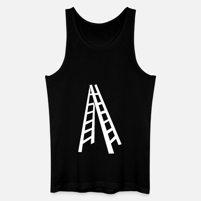 Leiter - Männer Bio Tank Top - Schwarz