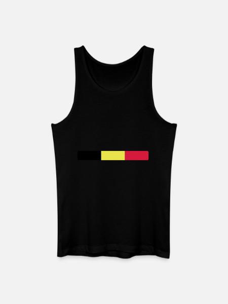 Belgique (V) - Men’s Organic Tank Top - black