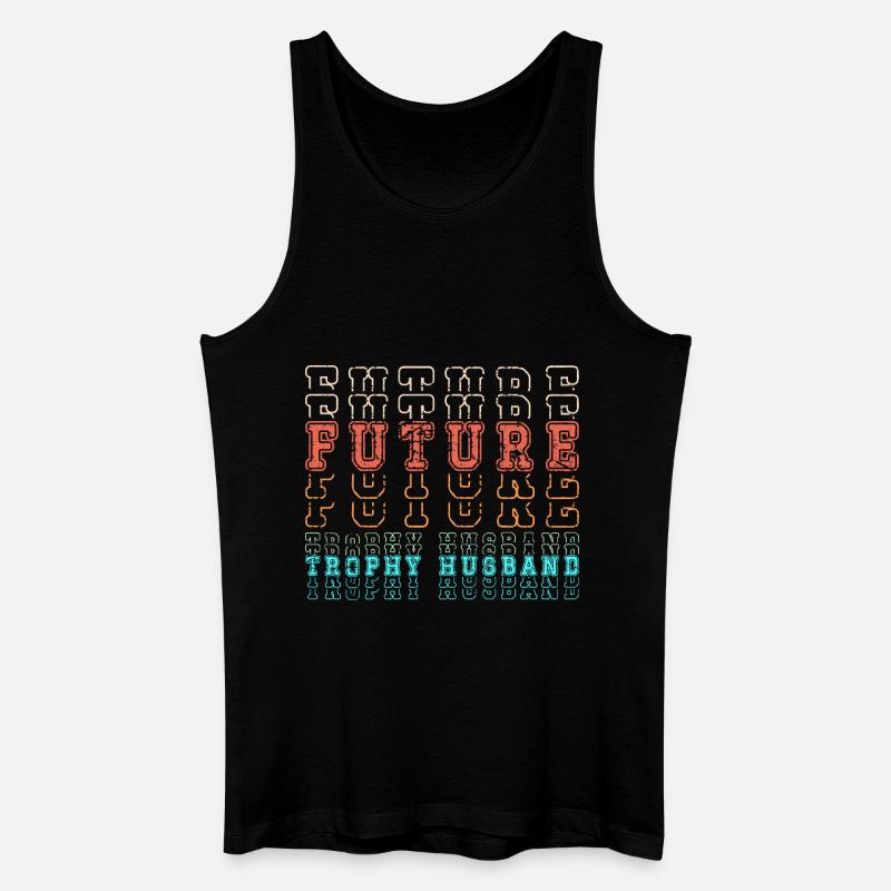 Ehemann Bräutigam Heirat Verlobung Geschenkidee - Männer Bio Tank Top - Schwarz