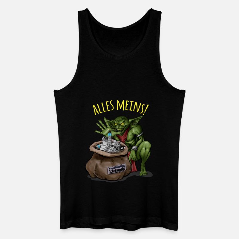 Goblin - Männer Bio Tank Top - Schwarz
