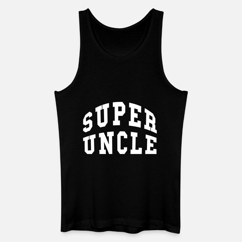 Uncle - Männer Bio Tank Top - Schwarz