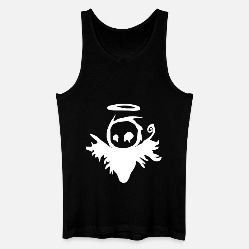 Dunkler Engel - Männer Bio Tank Top - Schwarz