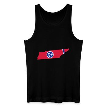 Tennessee - Men’s Organic Tank Top - black - Front