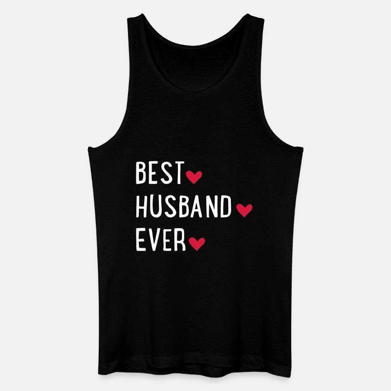 Bester Ehemann - Männer Bio Tank Top - Schwarz