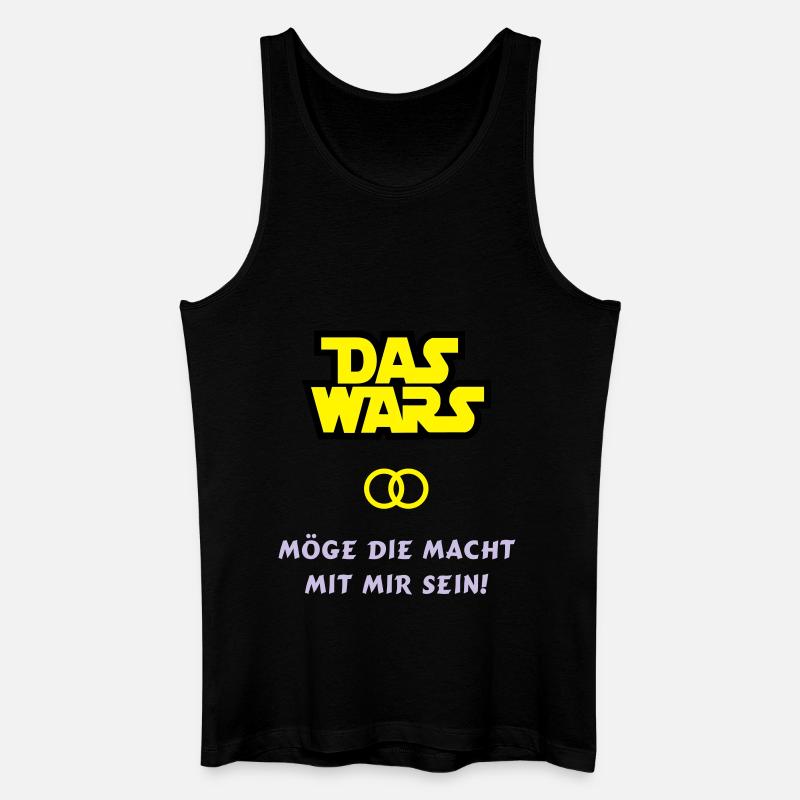 Das Wars - Männer Bio Tank Top - Schwarz