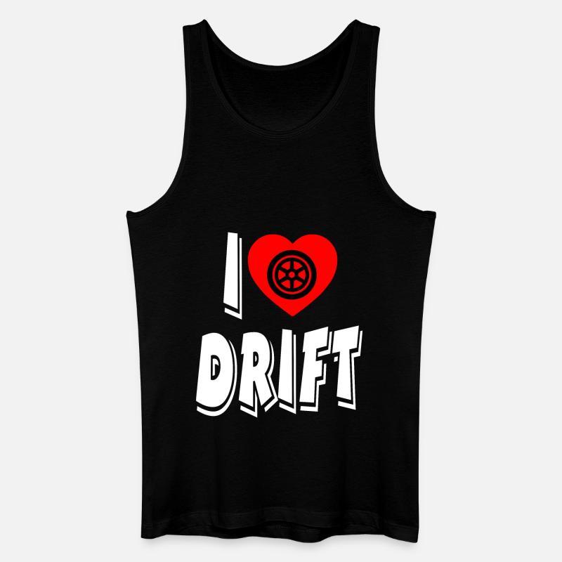 Auto - Männer Bio Tank Top - Schwarz