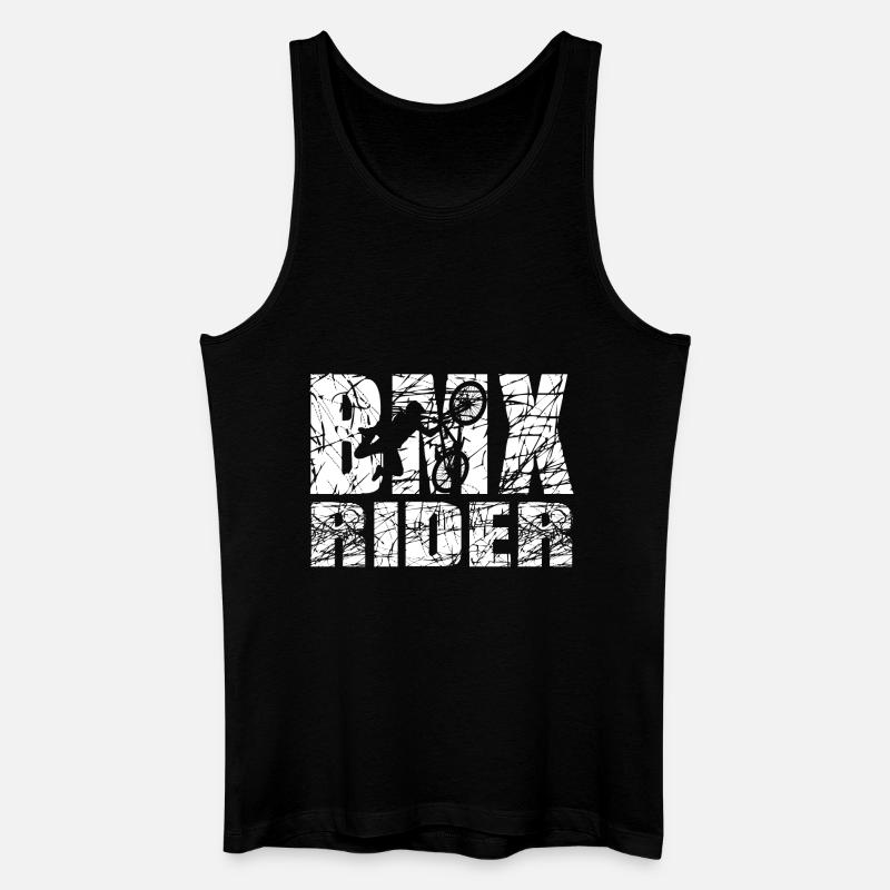BMX - Männer Bio Tank Top - Schwarz