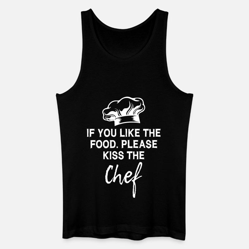 Cooking Chef - Männer Bio Tank Top - Schwarz