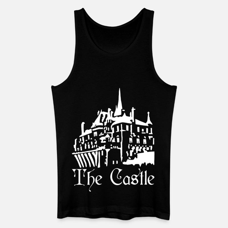 Das Weiße Schloss - Männer Bio Tank Top - Schwarz