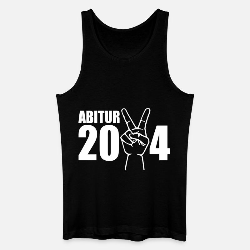 Abitur 2024 - Männer Bio Tank Top - Schwarz