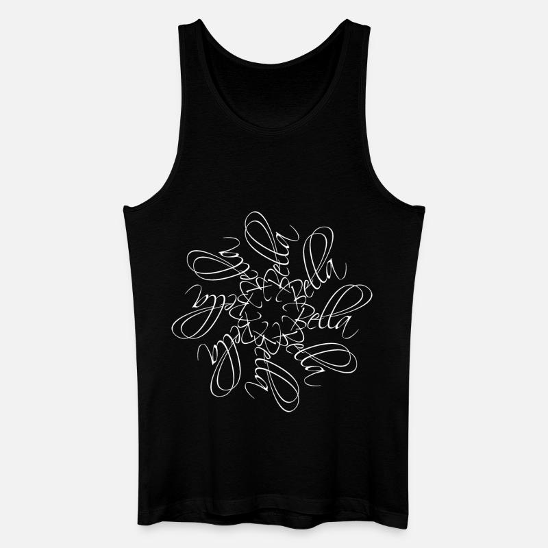 Bella Nom Nom Mandala - Débardeur bio Homme - noir