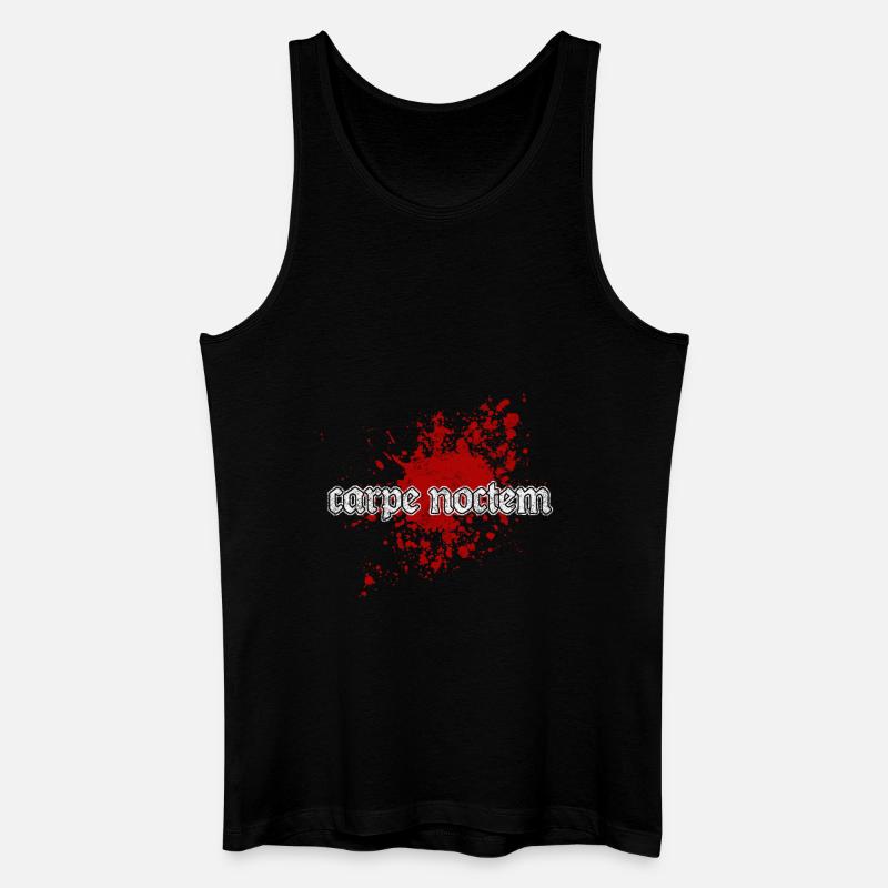 carpe noctem - Débardeur bio Homme - noir
