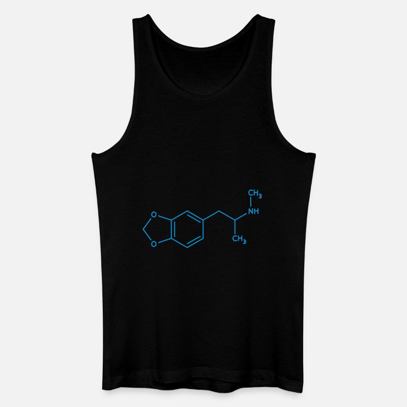 MDMA - Männer Bio Tank Top - Schwarz