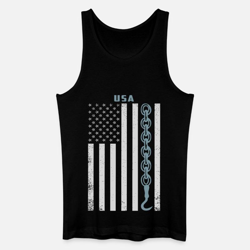 Abschleppdienst - Männer Bio Tank Top - Schwarz