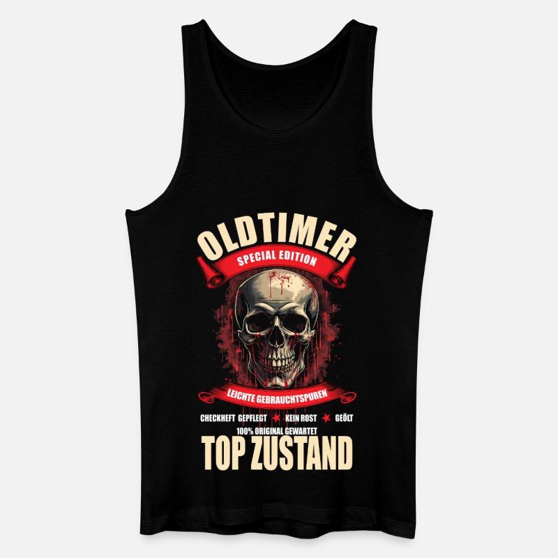 Oldtimer - Special Edition - Männer Bio Tank Top - Schwarz