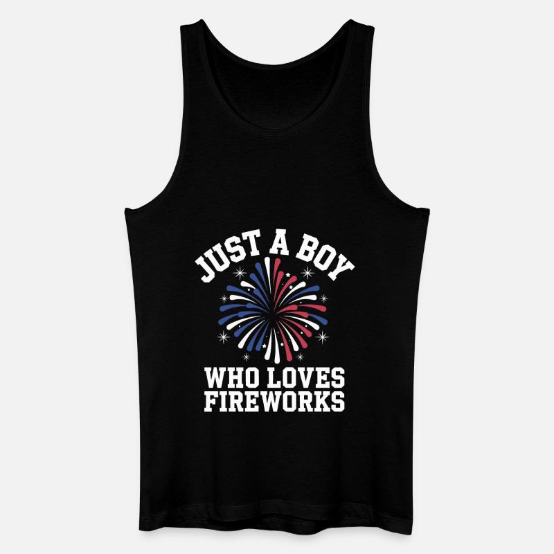 Pyrotechnics Fireworks Pyrotechnics - Men’s Organic Tank Top - black