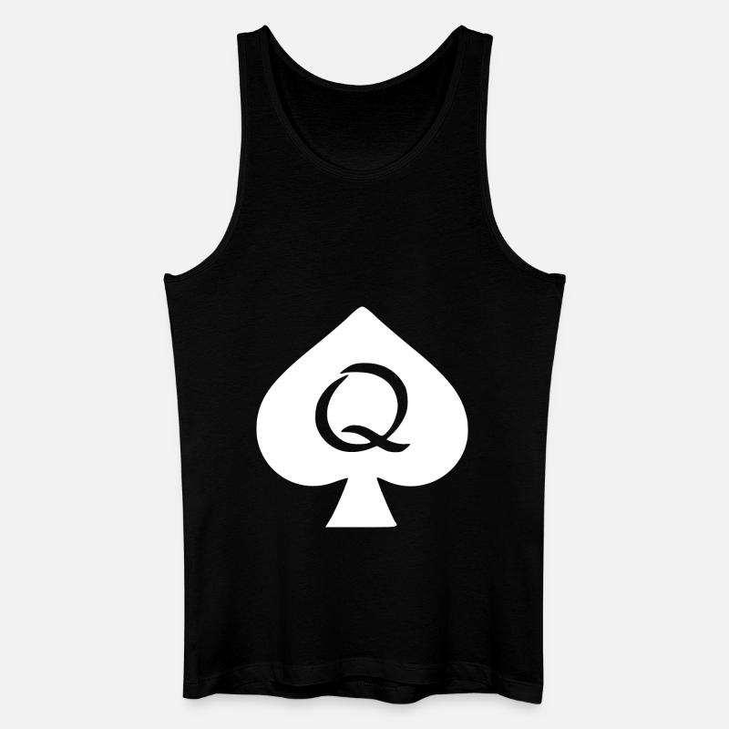 PIK-DAME - Männer Bio Tank Top - Schwarz