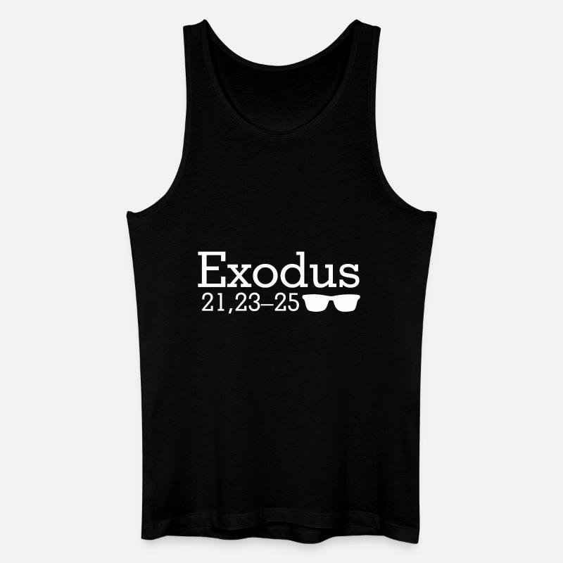 Exodus 2 - Männer Bio Tank Top - Schwarz