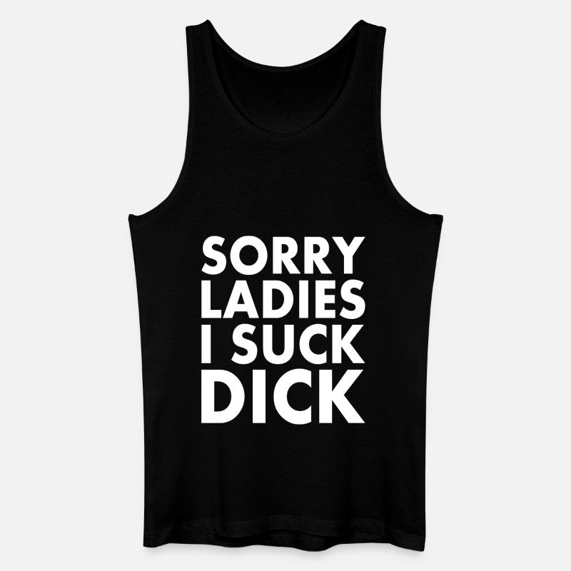 Sorry ladies - Männer Bio Tank Top - Schwarz