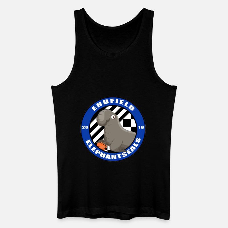 Endfield Elephant Seals - Männer Bio Tank Top - Schwarz