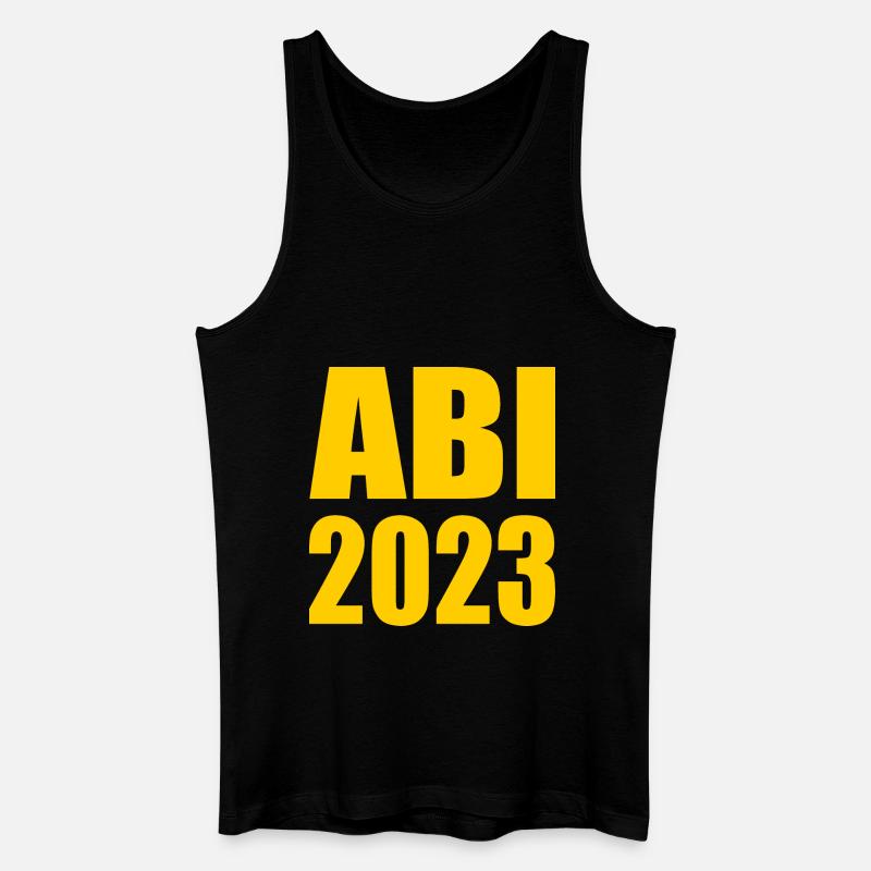 Abi 2023 - Männer Bio Tank Top - Schwarz