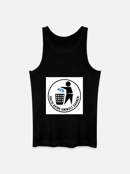 Keep your environment clean - Men’s Organic Tank Top - black