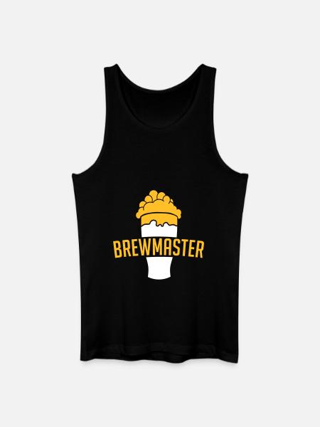 Brewmaster - Men’s Organic Tank Top - black