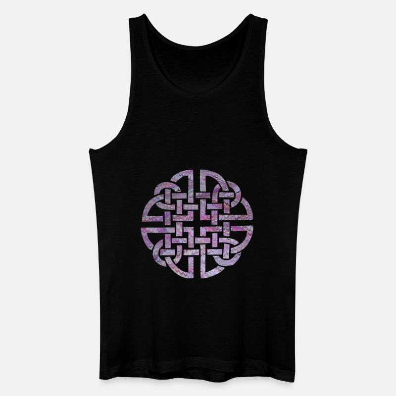 Celtic knot 8 e 62 - Men’s Organic Tank Top - black