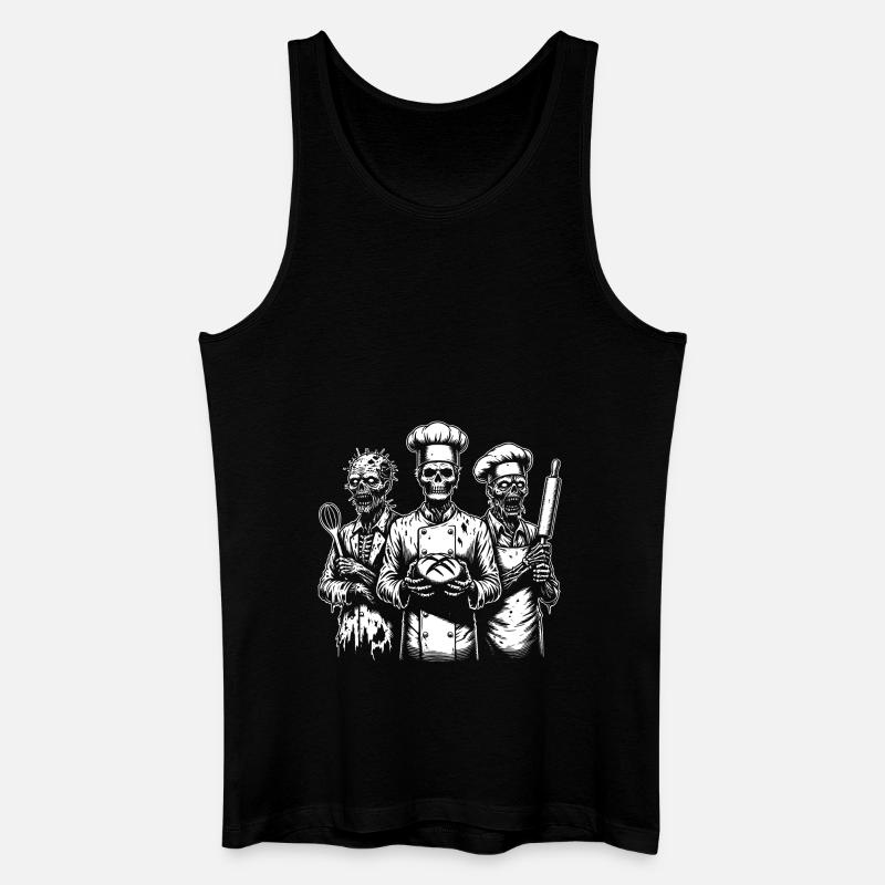 Baking Dead - backende Zombies - Men’s Organic Tank Top - black