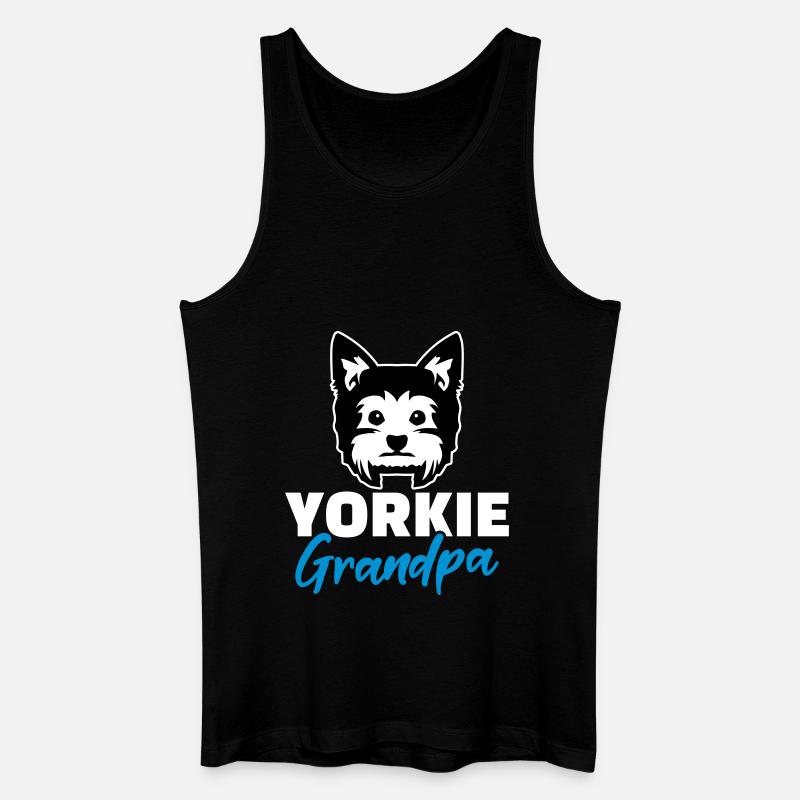 Yorkshire Terrier - Débardeur bio Homme - noir