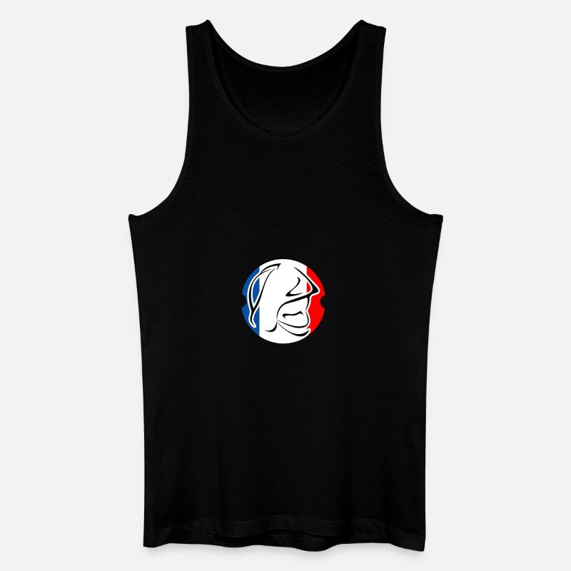 Feuerwehr - Männer Bio Tank Top - Schwarz